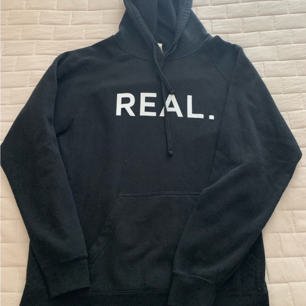 Men’s black hoodie